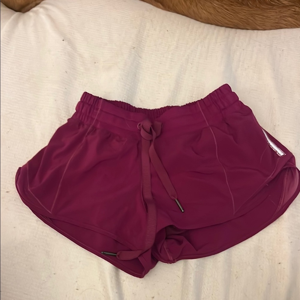 Lululemon Athletica Pink Athletic Shorts Lightweight Design